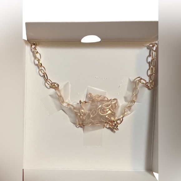 Juicy couture Los Angeles NWT Signature Juicy Charmed Gold Tone Necklace (J137) - Picture 6 of 6